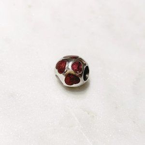 Pandora Purple Hearts Charm